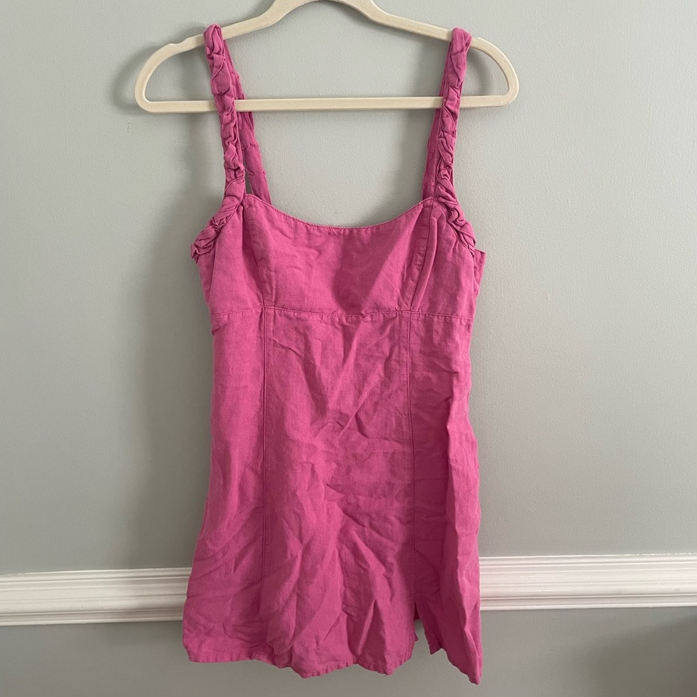 Zara Pink Minidress - Size Medium